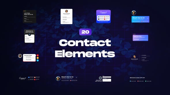 Contact Elements for Premiere Pro（021857）-技能树